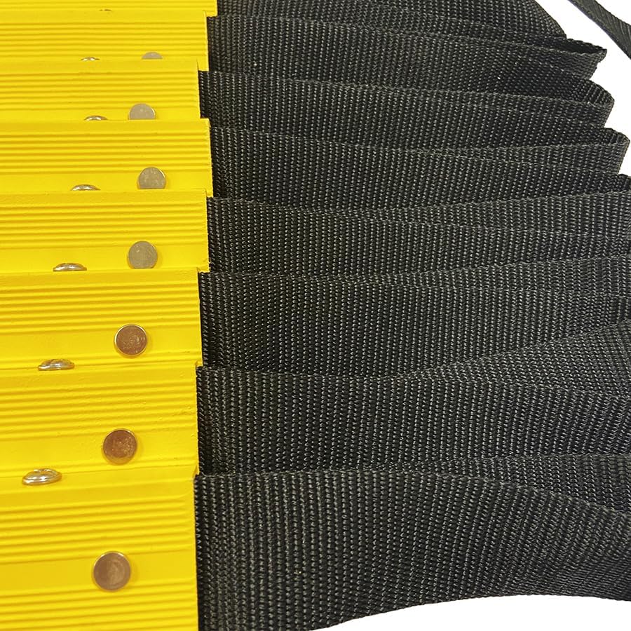 Escalera de rescate de 4m para primer piso con anclajes 3