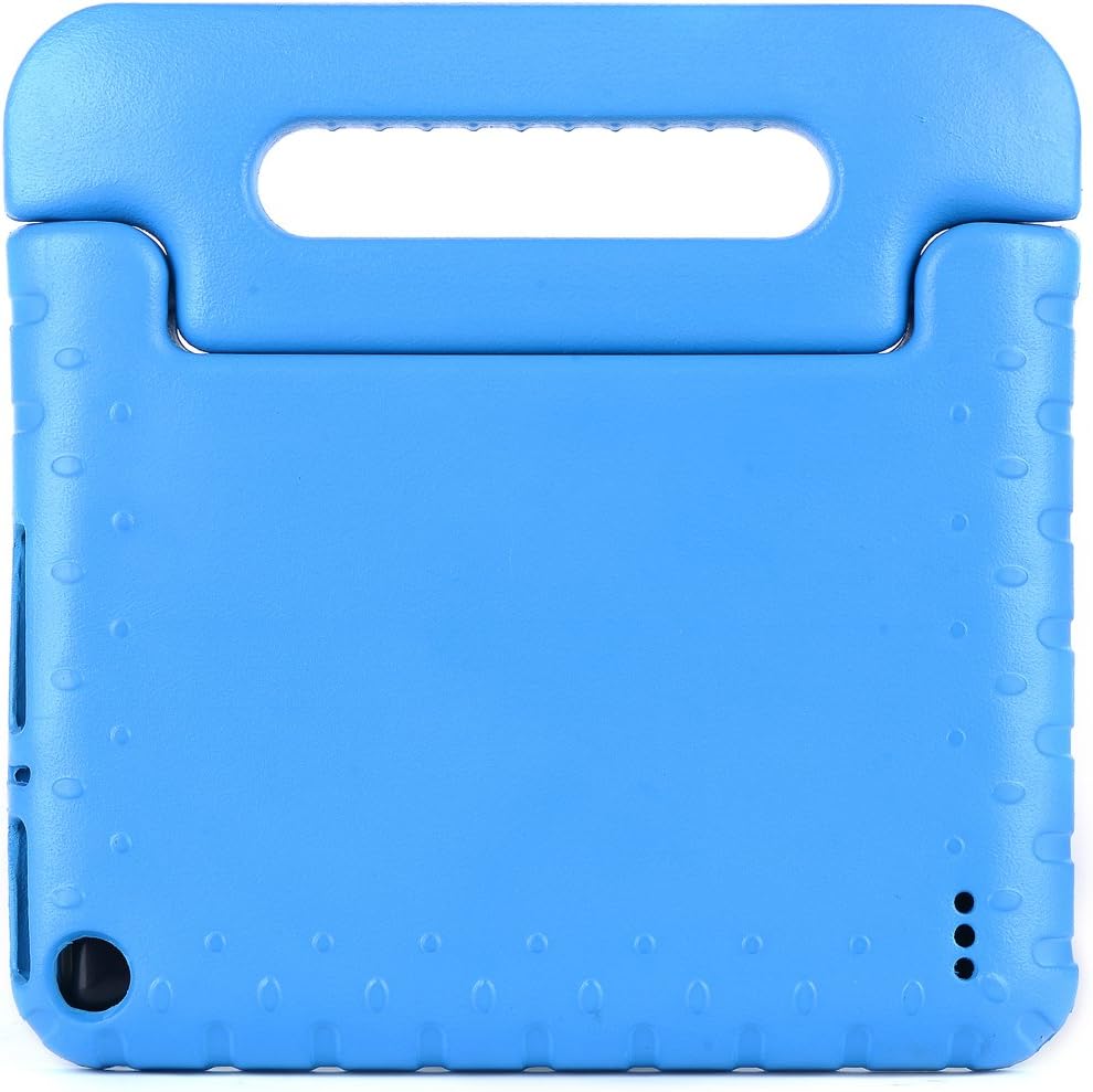 BMOUO Case for Fire 7 2017 - Shock Proof Light Weight Kids Case Super Protection Cover Convertible Handle Stand Case for All New Fire 7 inch Display Tablet (2015 & 2017 Release), Blue