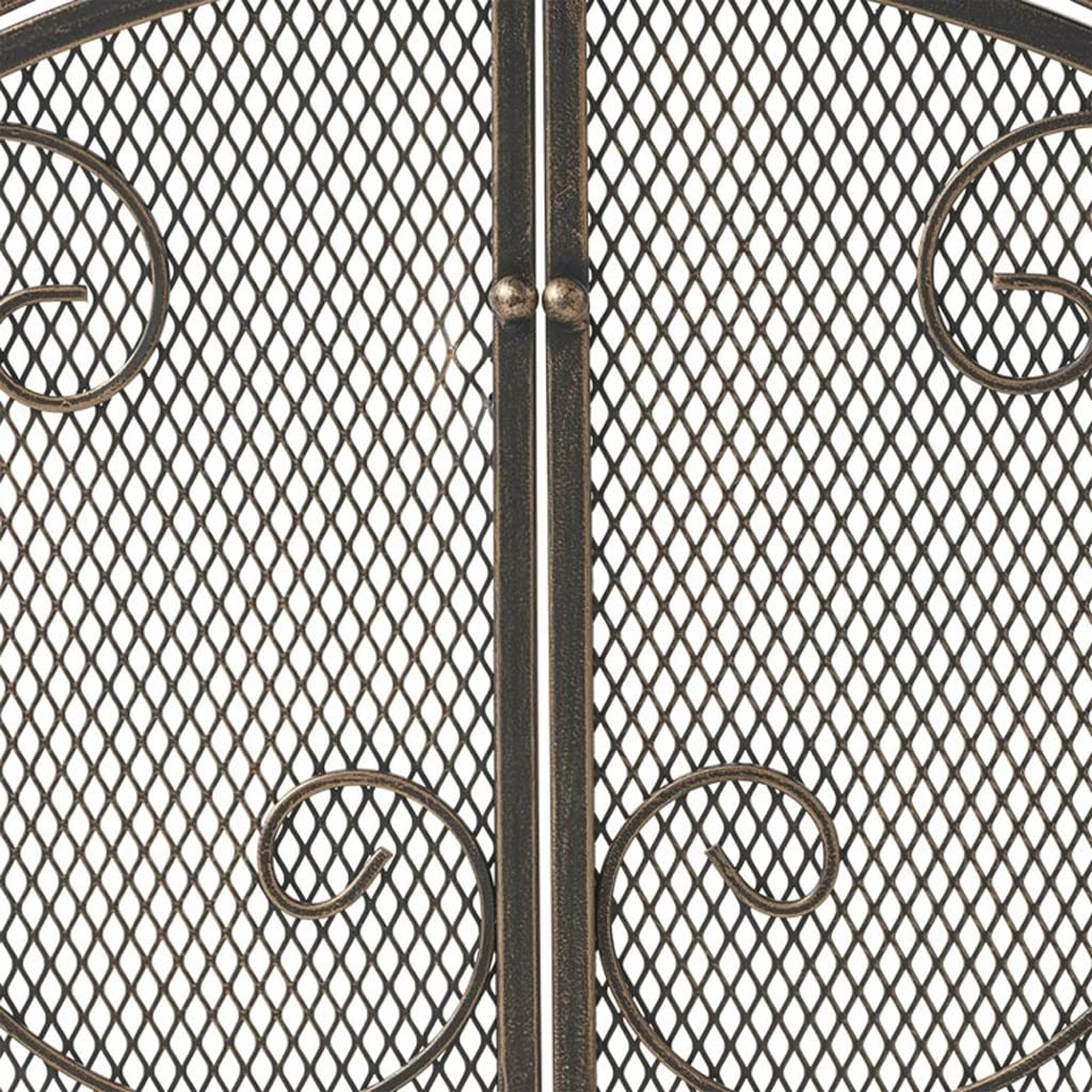 Schermi per Caminetti di Guardia Pannello Camino Schermo piano con porta Casa Camino Schermo Schermo Partition Vernice in ferro battuto Fire Position Porta Decorazione Accessori per Caminetti in Rete