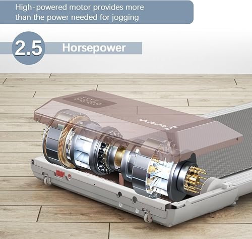 Miniatura 6 de Caminadora debajo del escritorio, caminadora de escritorio para oficina debajo del escritorio, caminadora para el hogar con control remoto o