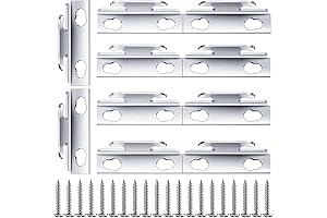 10 Pcs Curtain Rod Wall Brackets