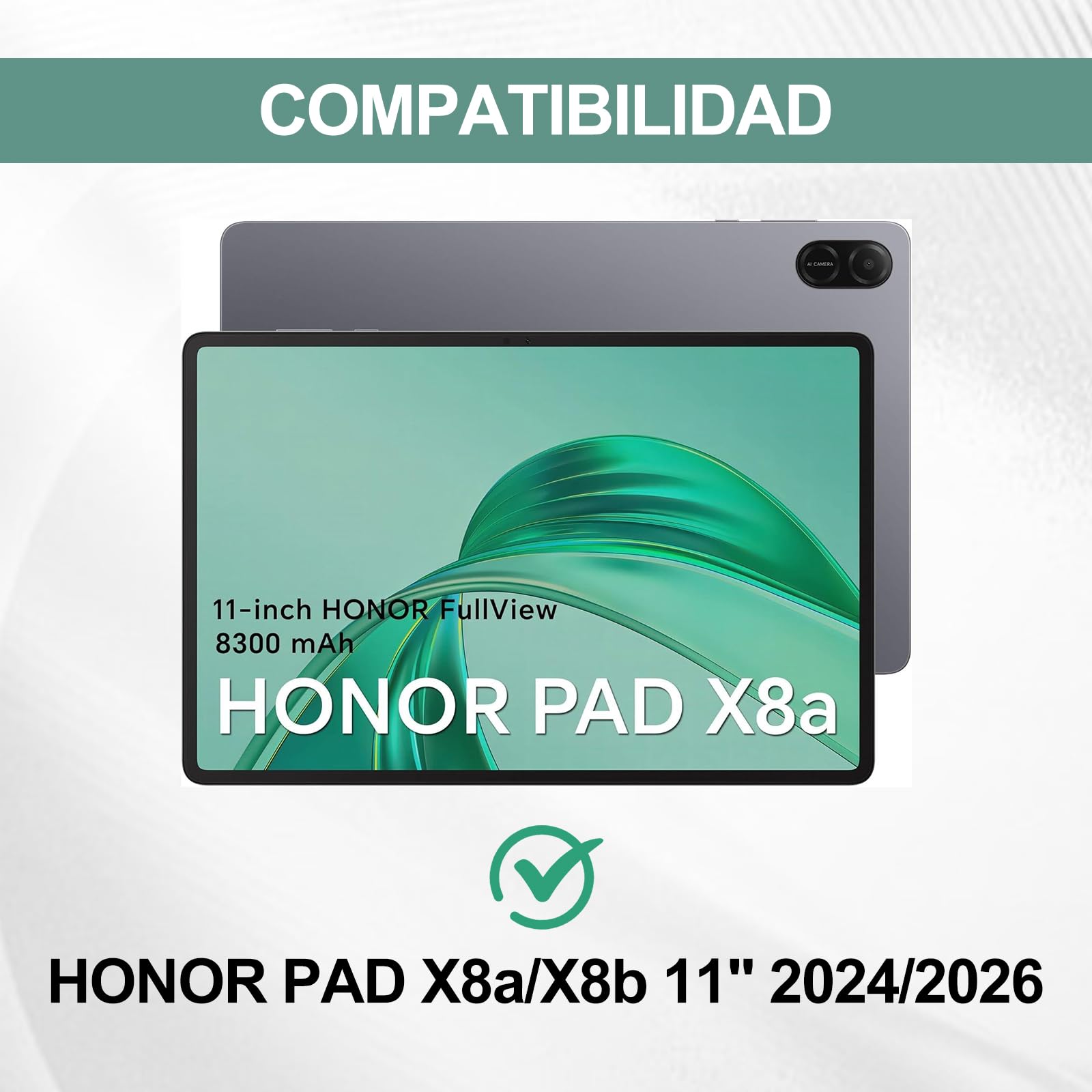 FOGARI Tastiera per Honor Pad X8a/X8b 11" 2025