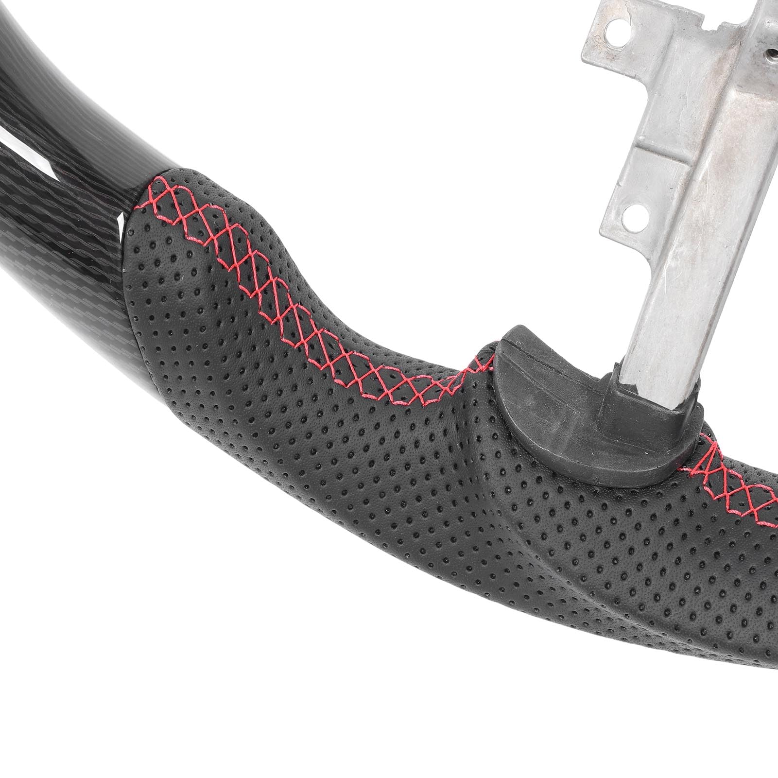 Keenso Kierownica Hydro Dip ABS Carbon Fiber Look Flat Bottom, for
