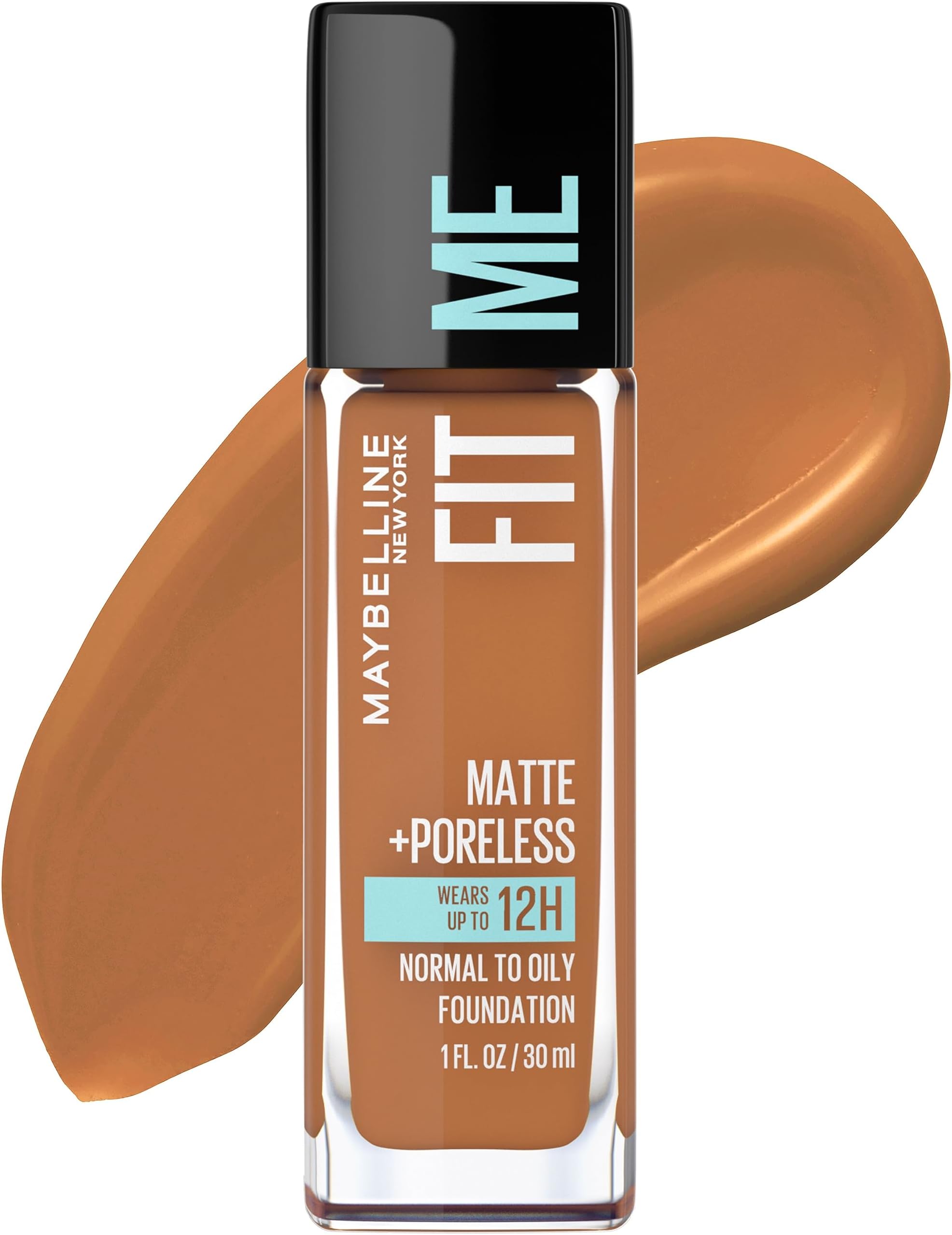 MAYBELLINE - Fit Me Matte + Poreless Foundation Warm Coconut - 1 fl oz (30 ml)