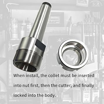 MT3-ER32 Collet Chuck, M12 Thread