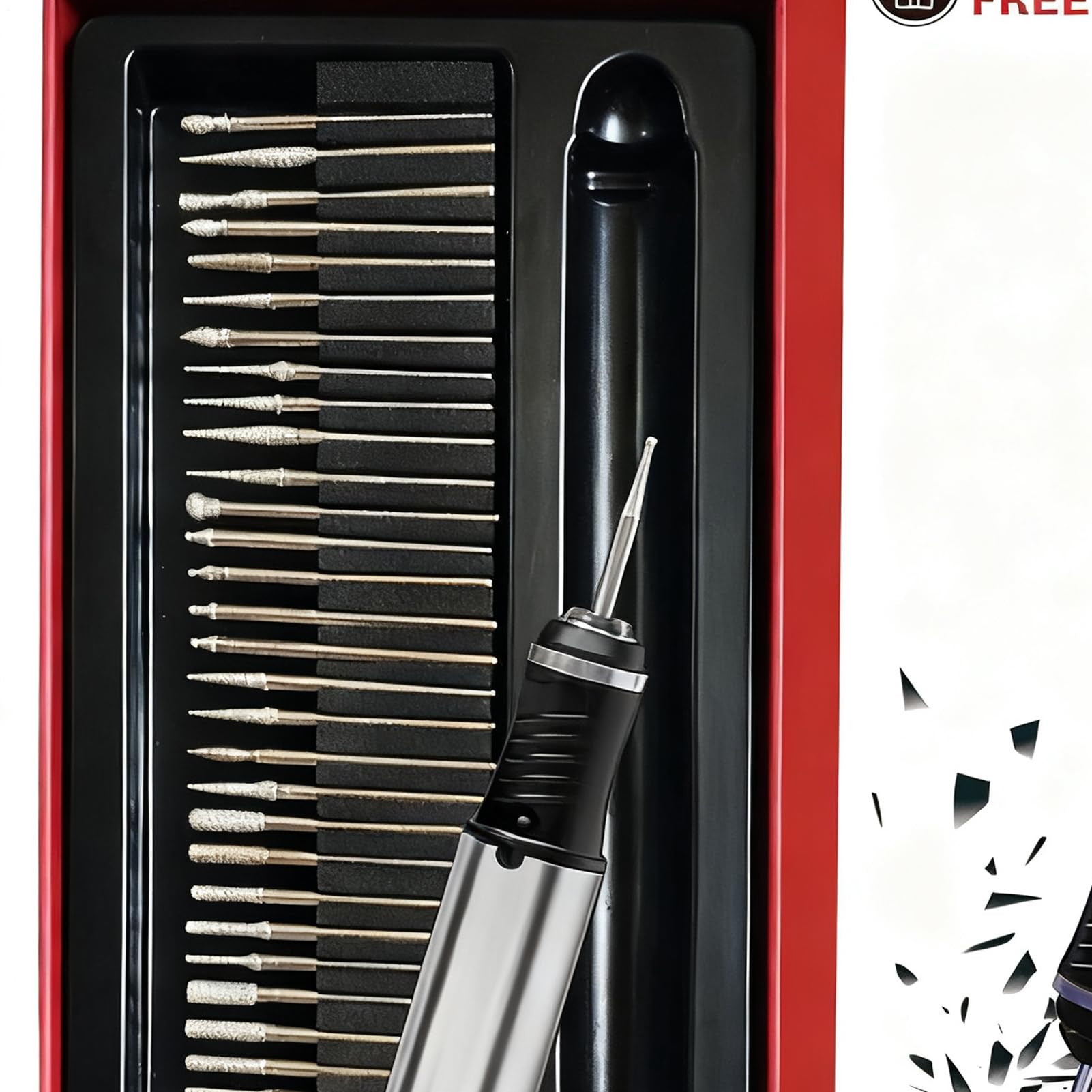 Penna per incisione elettrica, senza fili, in ceramica, portatile, per appassionati di fai da te, gioiellieri, hobbisti, falegnami, modellismo, metallo, vetro, legno