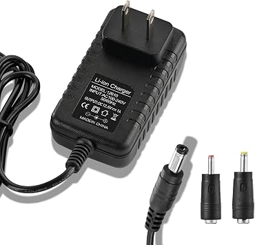Massage Gun Charger 12v  12.6v 1.0A Charger for 12.6v Massage Gun Power Cord Switch Power Supply