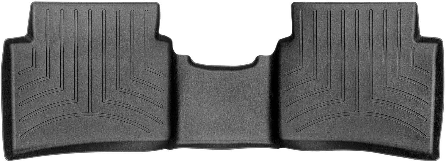 WeatherTech Custom Fit FloorLiners for Kia Rio, Rio 5-Door, 2nd Row (4412402), Black