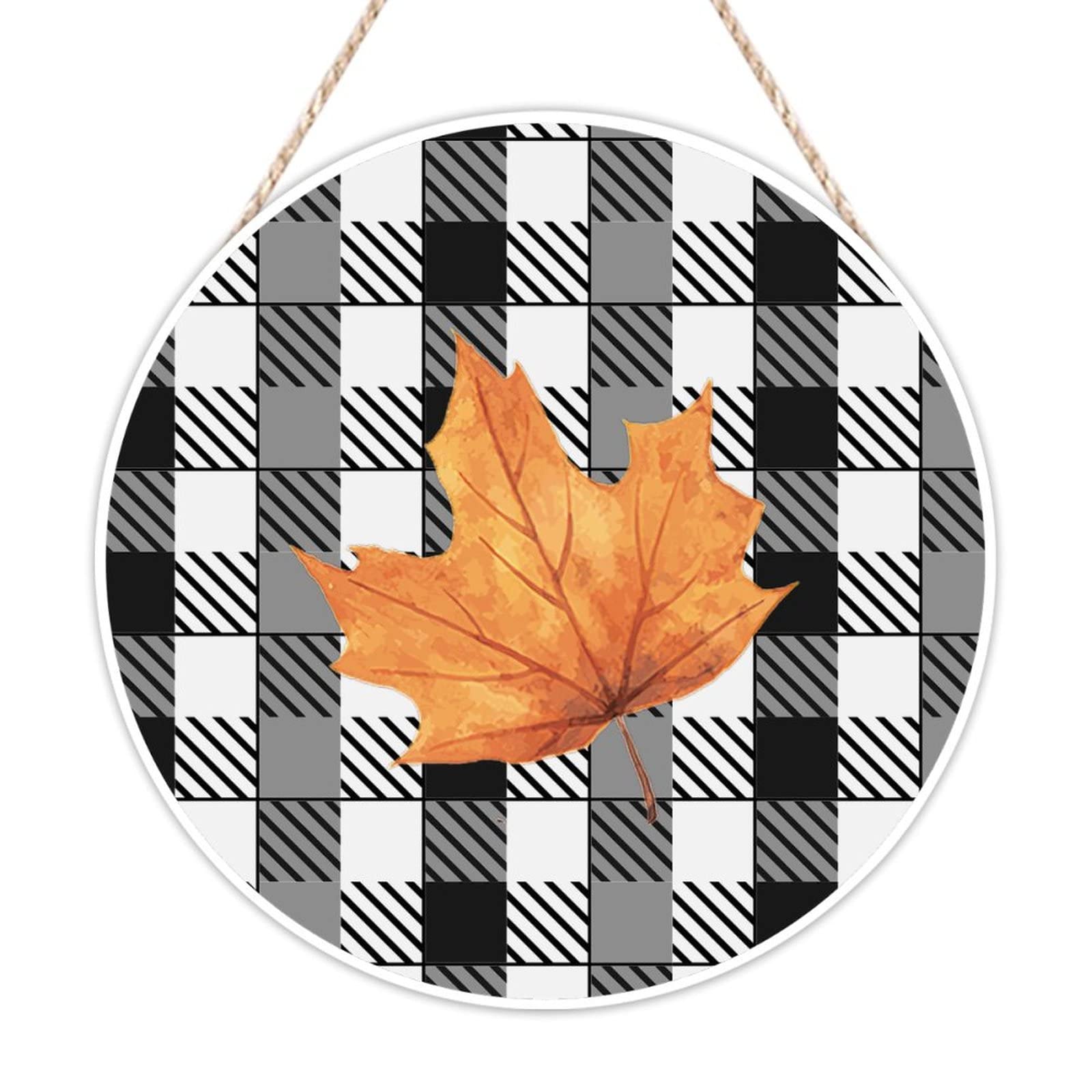 Panneau de bienvenue Halloween en bois pour eviter la deco kitch