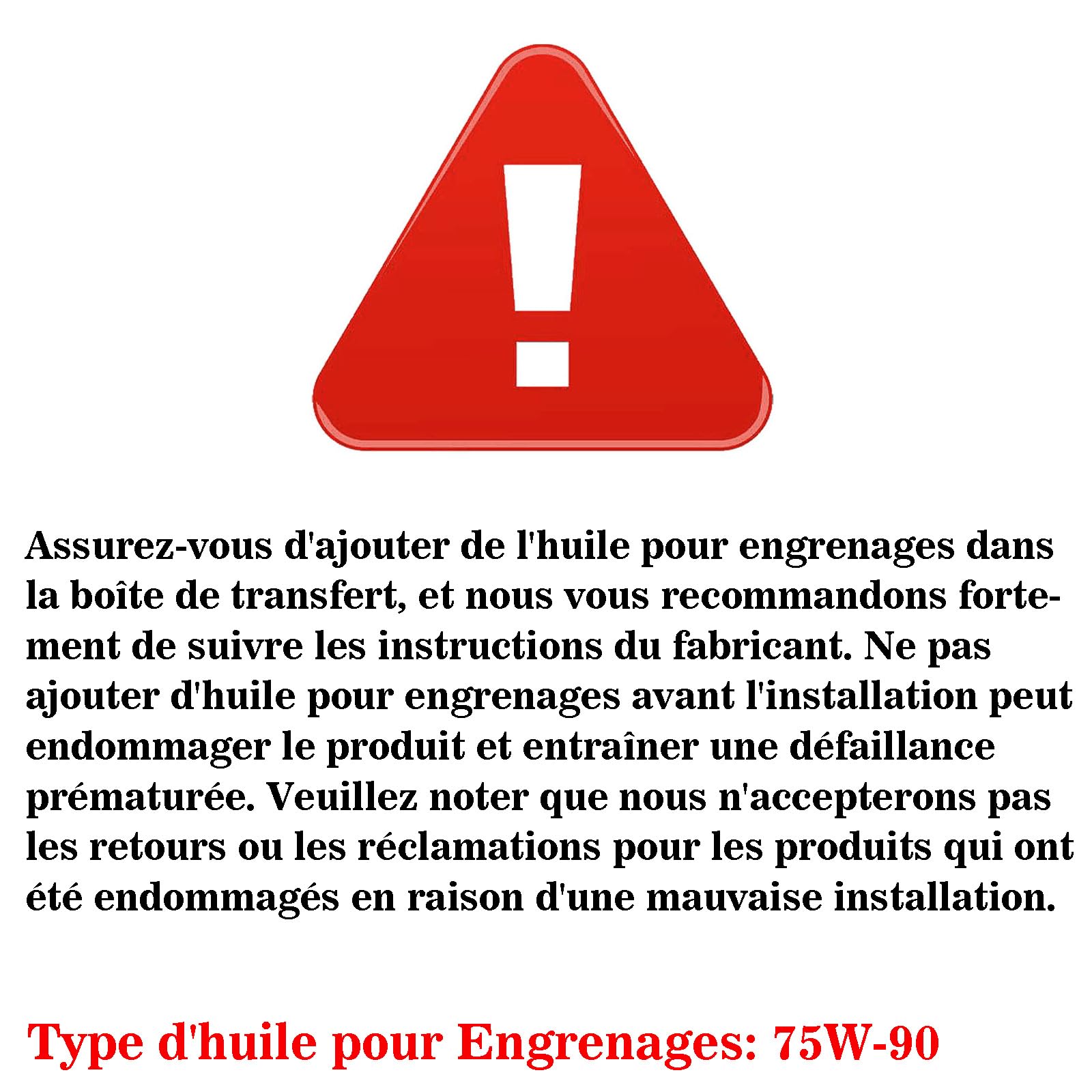 Boîtier de transfert Compatible avec ML GL R Class A2512802700 A2512803500 | W164 W251 V251