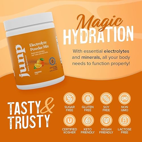 Miniatura 40 de JUNP Polvo de Electrolitos Sin Azúcar Sin Carbohidratos, Sabor a Frutos Silvestres, Mezcla de Bebida de Electrolitos Keto - Polvo de Hidratación