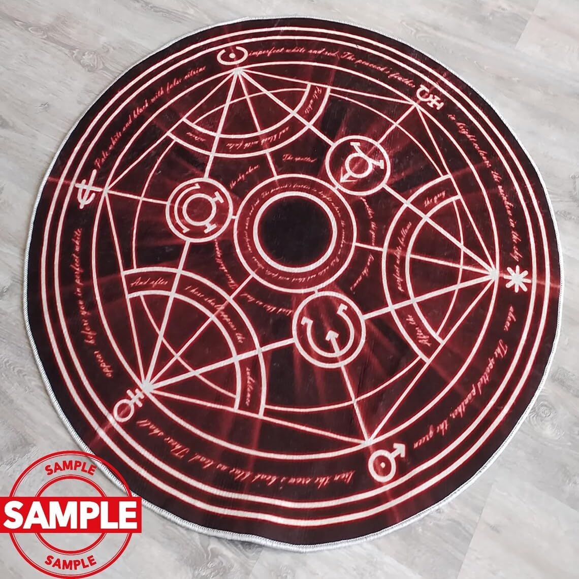 NASA, Kids Room Rug, NASA Carpet, Round Space Theme Carpet, NASA Logo Carpet for Room Decoration, Space Fans NASA Rocket Rug, Gift for Baby (2.95 feet / 36 inc / 90 cm)