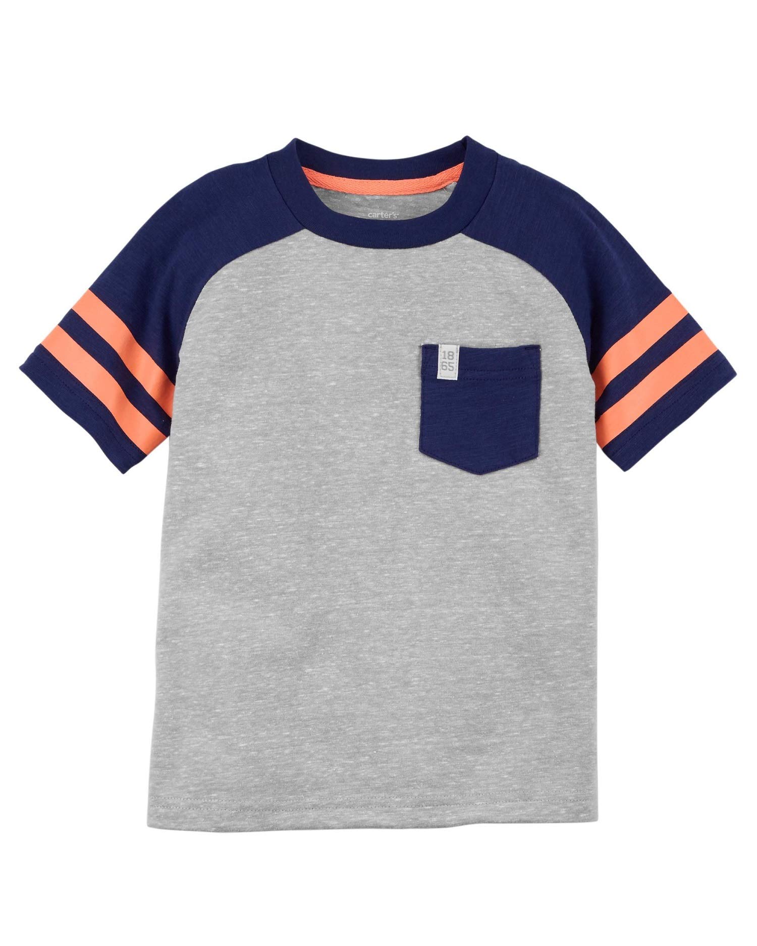 Carter's Baby Boys' Raglan Pocket Tee