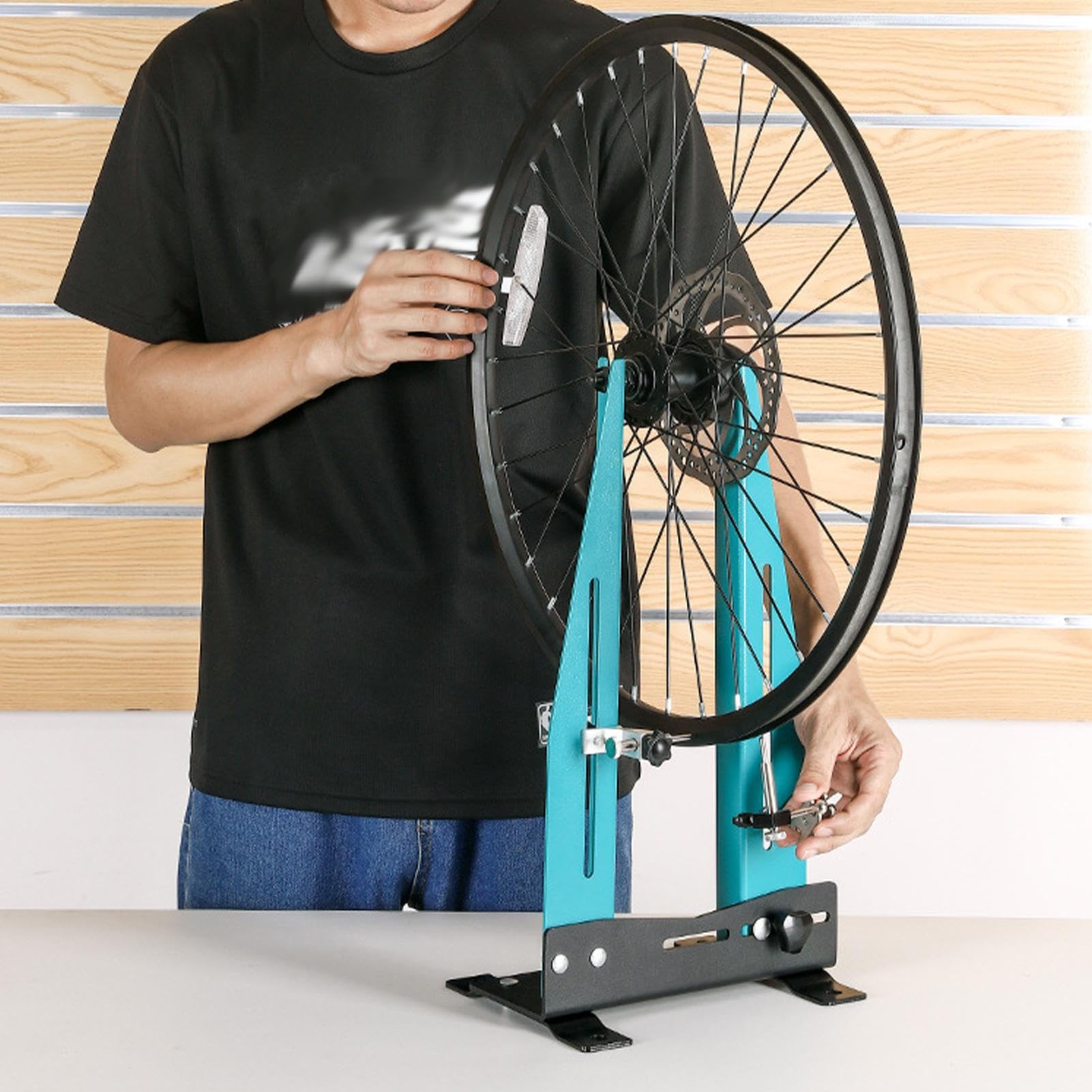 Cavalletto per bicicletta, supporto di allineamento, strumento di riparazione regolabile | Apparecchio multifunzione per la manutenzione di mountain bike e bici da strada, accessorio per riparazione