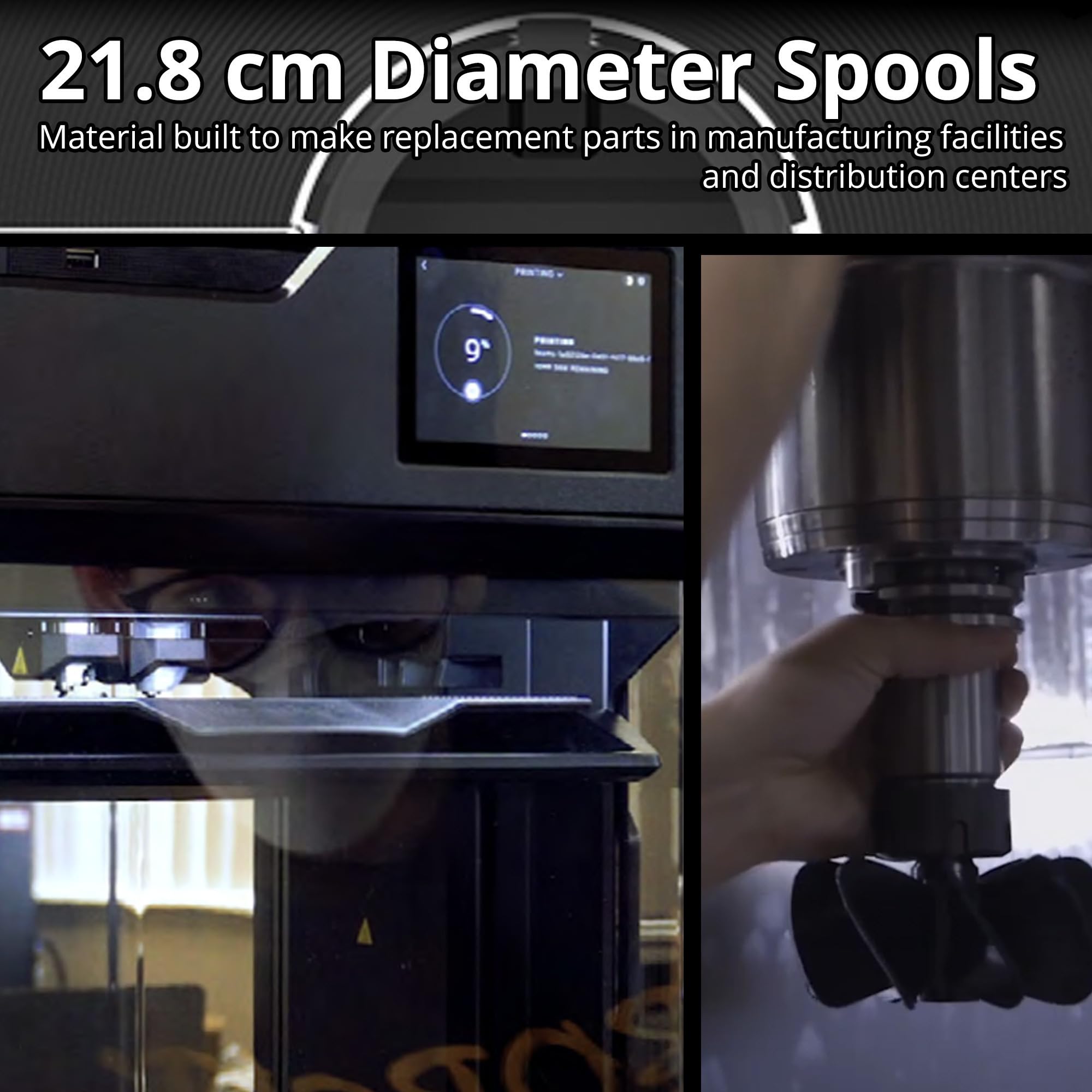 MakerBot METHOD Nylon-Filament, schwarz, 69 kg