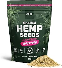 Peeled Hemp Seeds 1 kg, Hemp Hearts, Rich in Protein