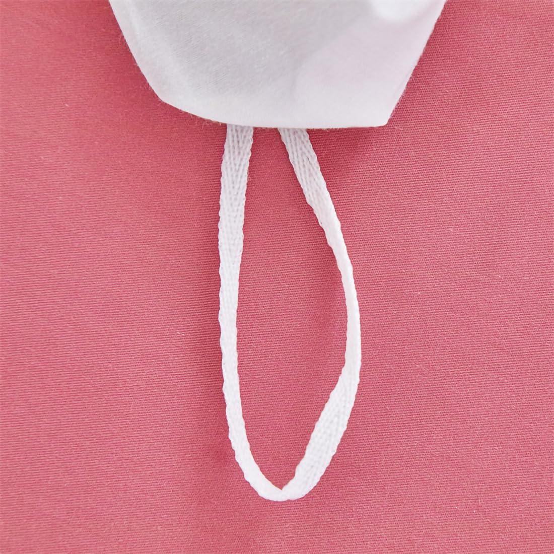 Amour Cœur Rouge Housse de Couette 280x240 Parure de Lit 280 x 240 Coeur Imprimé Rouge et Blanche Adulte 2 Personnes avec Fermeture Éclair, Motif du Cœur Parure Housse Couette en Microfibre