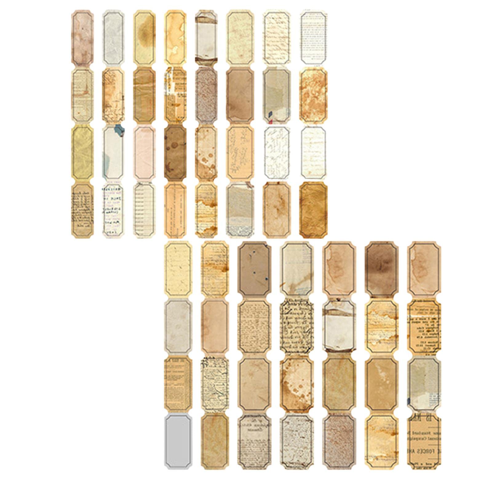 MagiDeal Vintage Style Stickers, Decoupage Stickers Antique Journal Stickers for DIY Crafts Journals, StyleG