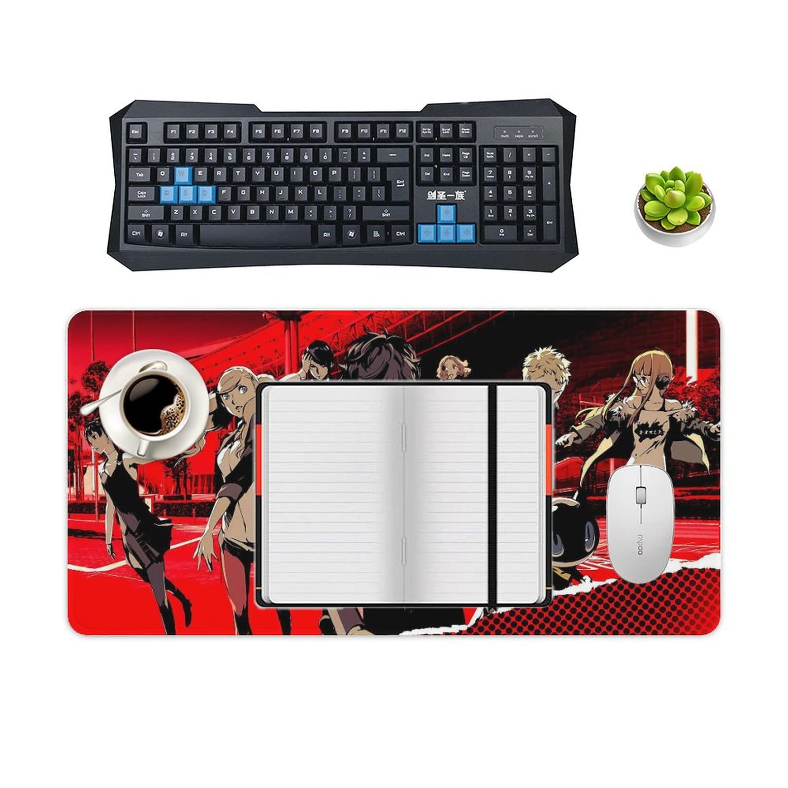 Amazon | ペルソナ 大型マウスパッド デスクマット ゲーム オフィス