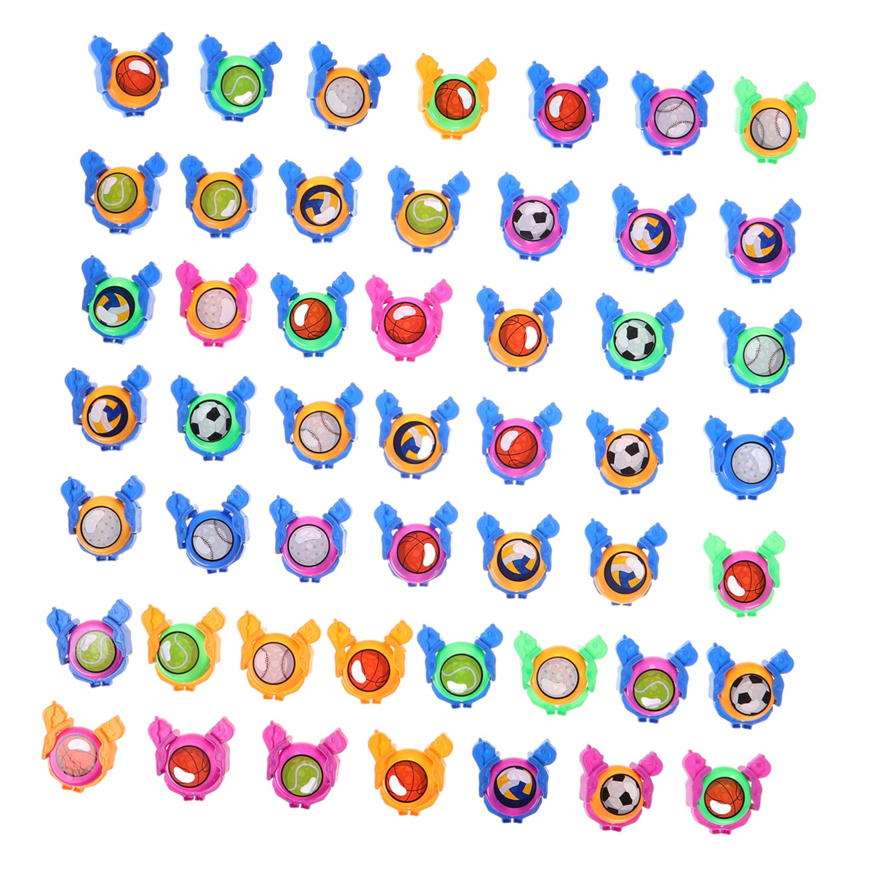 Kisangel 1Set Outdoor Flying Disc Launcher for Interactive Fun for Hand Eye Coordination Development Engaging Indoor and Mixed Color Discs Included