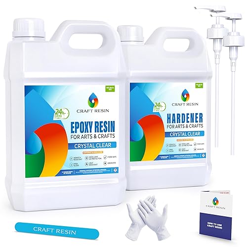 Craft Resin 1 Gallon Epoxy Resin Kit - Crystal Clear