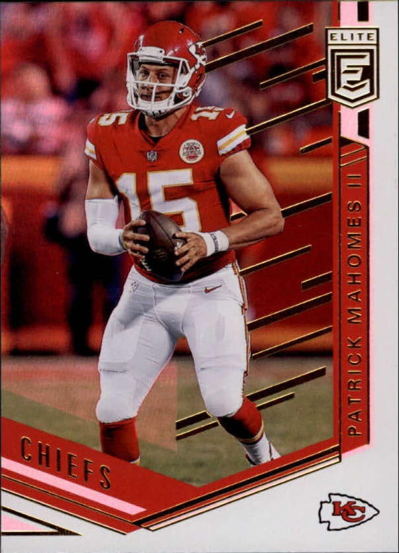 2018 Donruss Elite Football #11 Patrick Mahomes II Kansas City Chiefs Official NFL Trading Card From Panini America