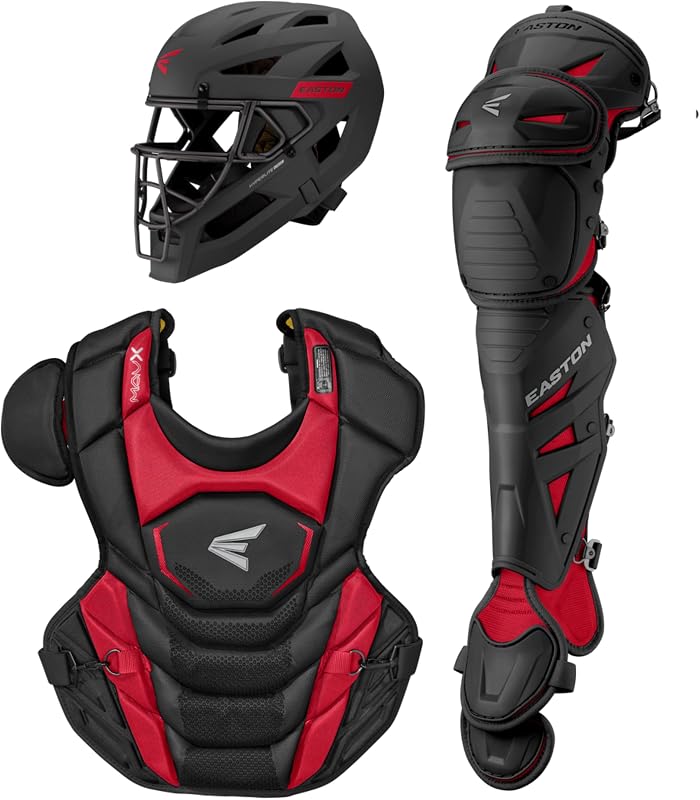Easton | MAV X Series Baseball Catcher's Set | NOCSAE Certified