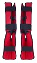 KIO Approved Martial Arts Karate Safety Kit Pack of Head Guard, Chest Guard, Shin Guard, Hand Gloves, Belts, Mouth Guard, Abdomen Guard & Karate Bag gallery image