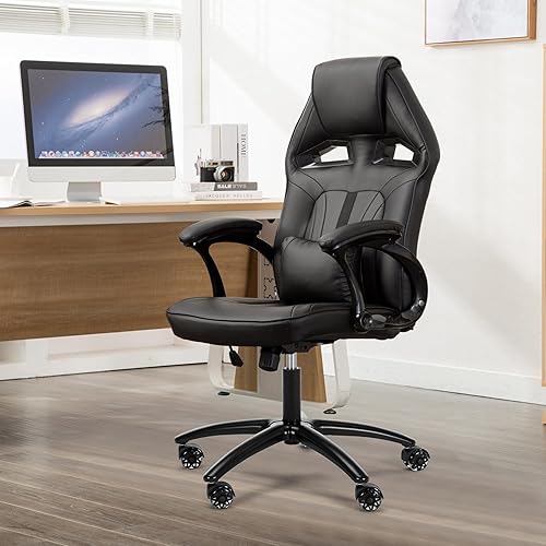 Miniatura 6 de Frassie Reemplazo de base de silla de oficina y de juego de 28 pulgadas de metal con 5 ruedas, base de silla para escritorio de computadora con