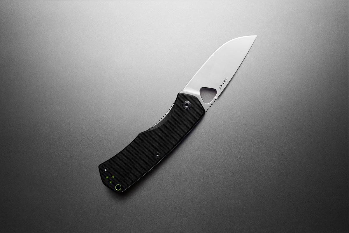 Amazon | JAMES° フォルサム折りたたみ式ポケットナイフ EDC用 2.75