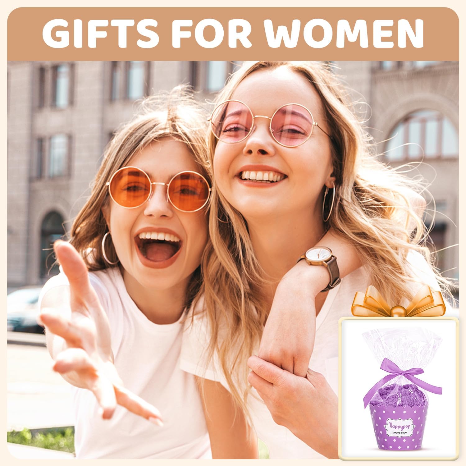 HAPPYPOP Gifts for Her Women - Mothers Day Gifts, Grandma Aunt Niece Sister Daughter Socks - Image 3