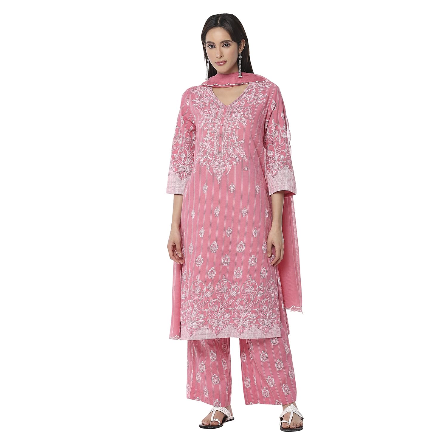 biba Women Kurta, Bottom, Dupatta-picture-33