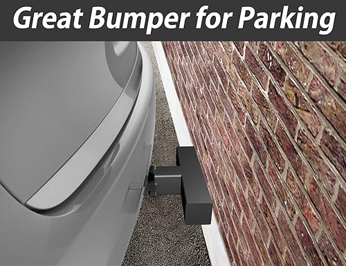 Miniatura 7 de Barra de pasos de enganche de remolque negra para receptores de 2 pulgadas, escalón de enganche de remolque, de acero pesado, protectores de