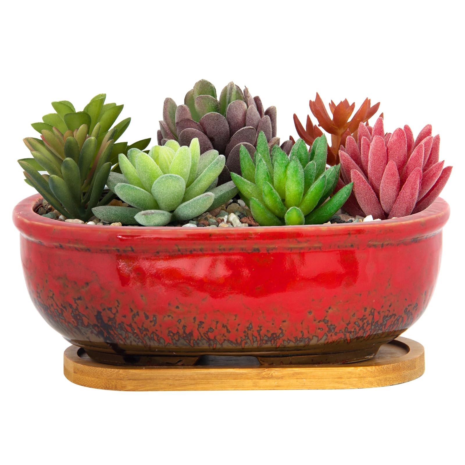 ARTKETTY Large Ceramic Succulent Pot
