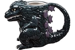 Godzilla Ceramic Mug for Kaiju and Monster Movie Enthusiasts