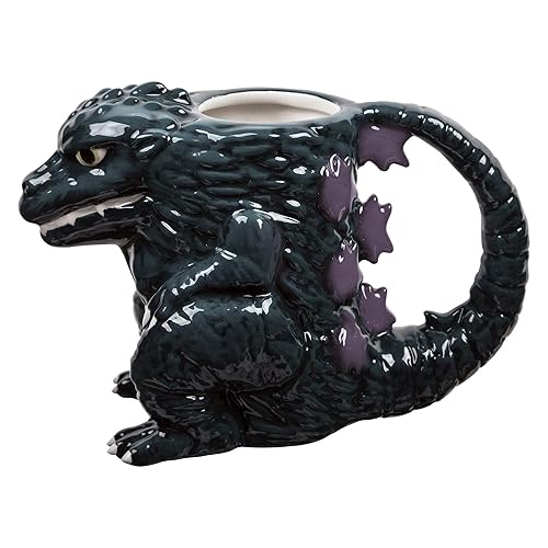 Vandor Godzilla sculpted ceramic mug