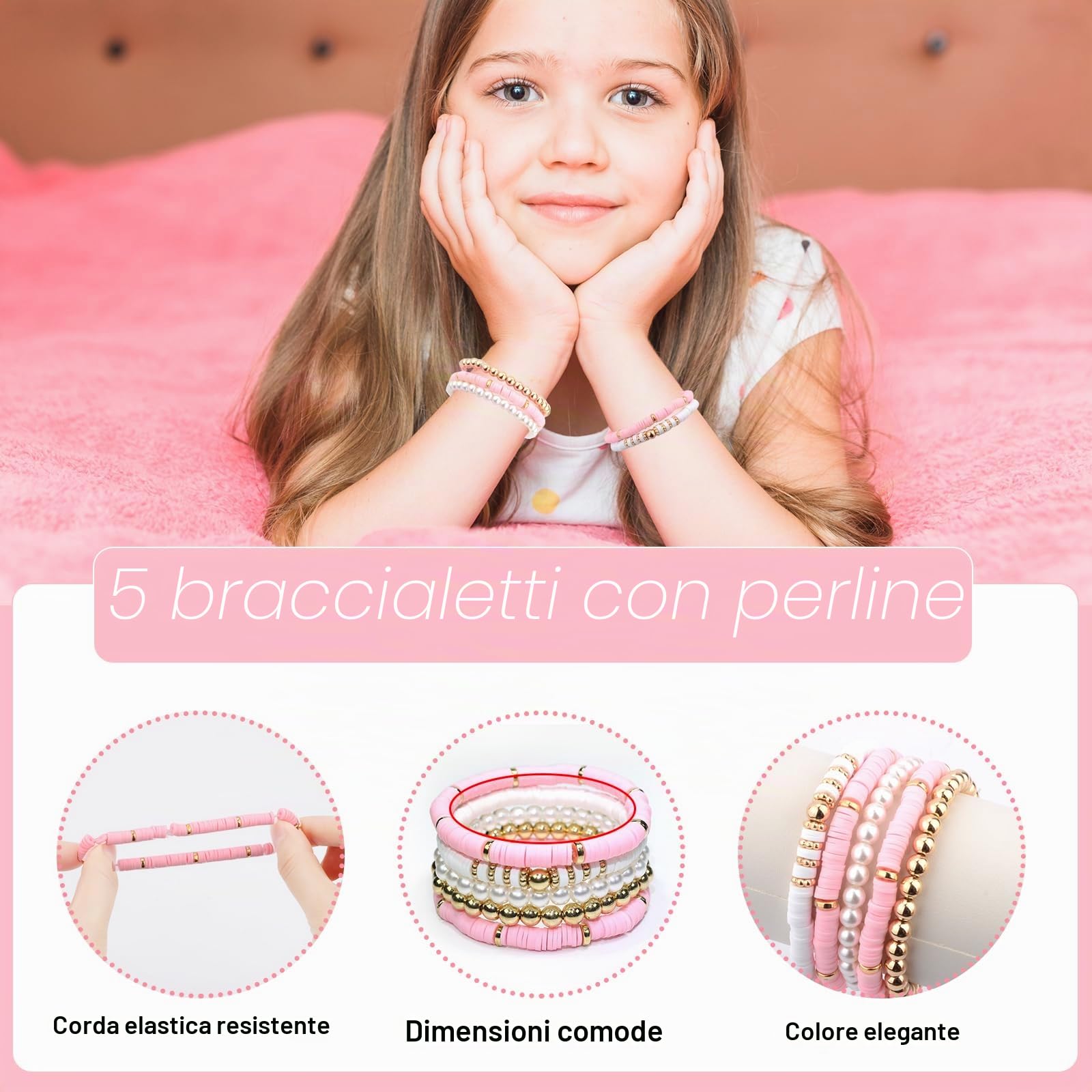 Regali per Ragazze Adolescenti di 8 9 10 11 12 13 14 15 anni, Regalo di Compleanno Pasqua per Ragazza Dagli 8 ai 15 Anni, Tazza di Vetro con Coperchio e Cannuccia, Tazza da Caffè con Stampa Fiocco