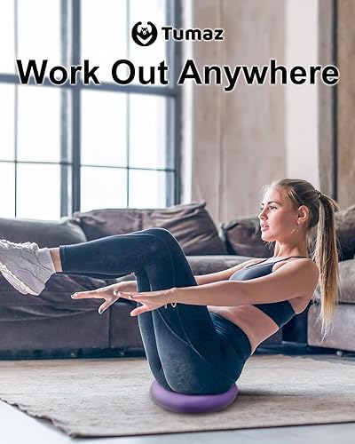 Miniatura 6 de Cojín Tambaleante Tumaz - Asiento Móvil para Mejorar la Postura al Sentarse y Mantenerse Concentrado para Niños con Necesidades Sensoriales, Disco