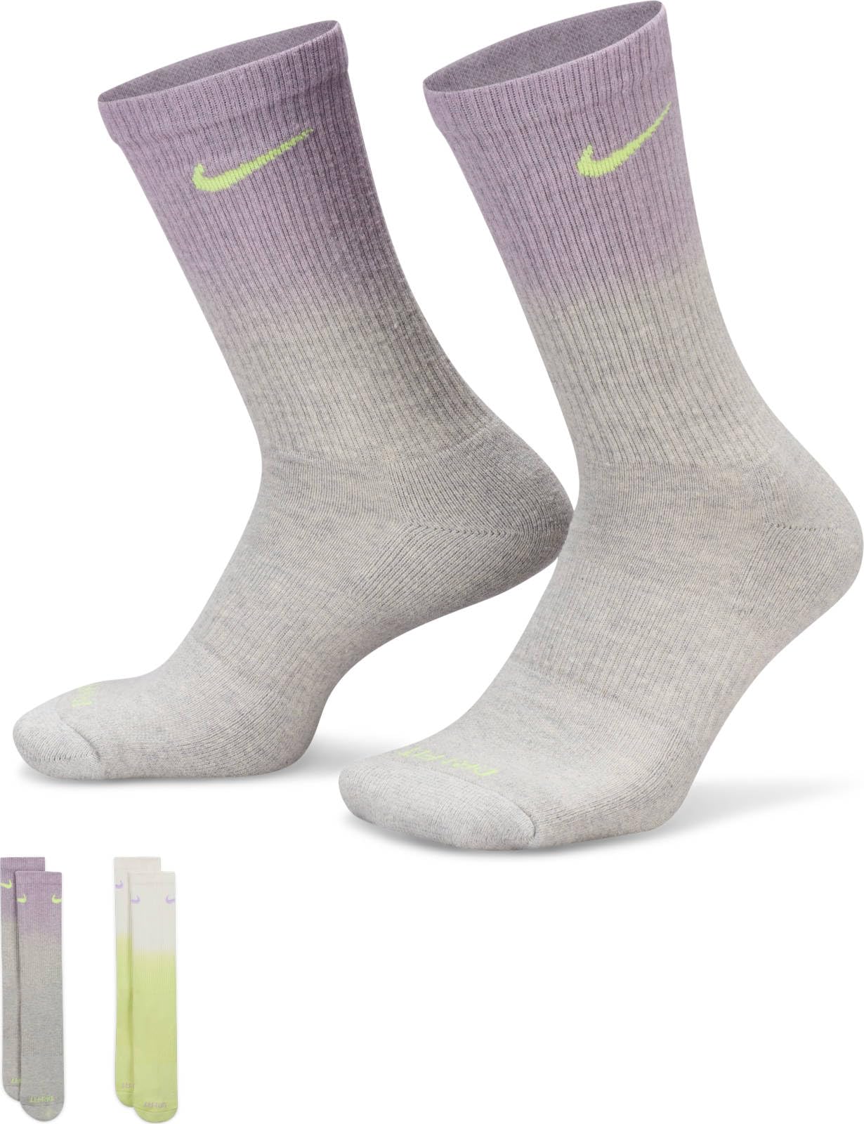 NIKE U Nk Everyday Plus Cush Crew 2 Calzini Unisex - Adulto