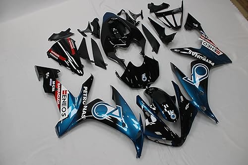 Miniatura 3 de NT FAIRING Carenado azul negro apto para Yamaha 2004 2005 2006 YZF R1 inyección ABS plásticos carrocería kit cuerpo cuerpo cuerpo trabajo 04 05 06
