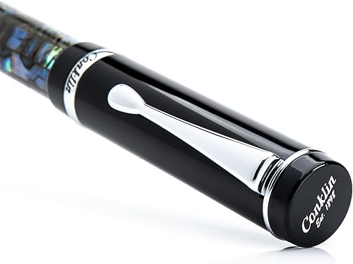 Miniatura 4 de Conklin Pluma estilográfica Duragraph (Noches de abulón) Punta ancha