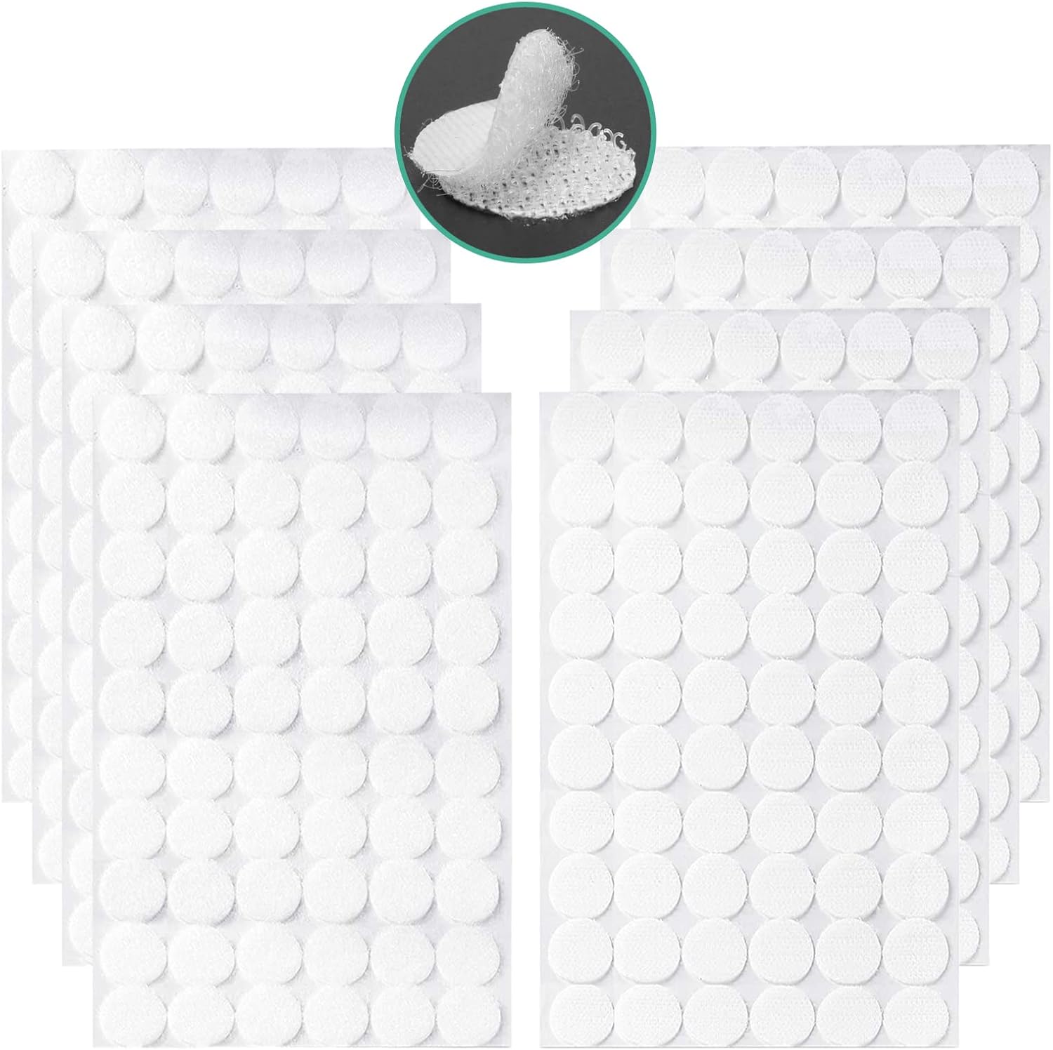 Self Adhesive Dots 480pcs(240 Pair) 0.59'' Diameter Strong