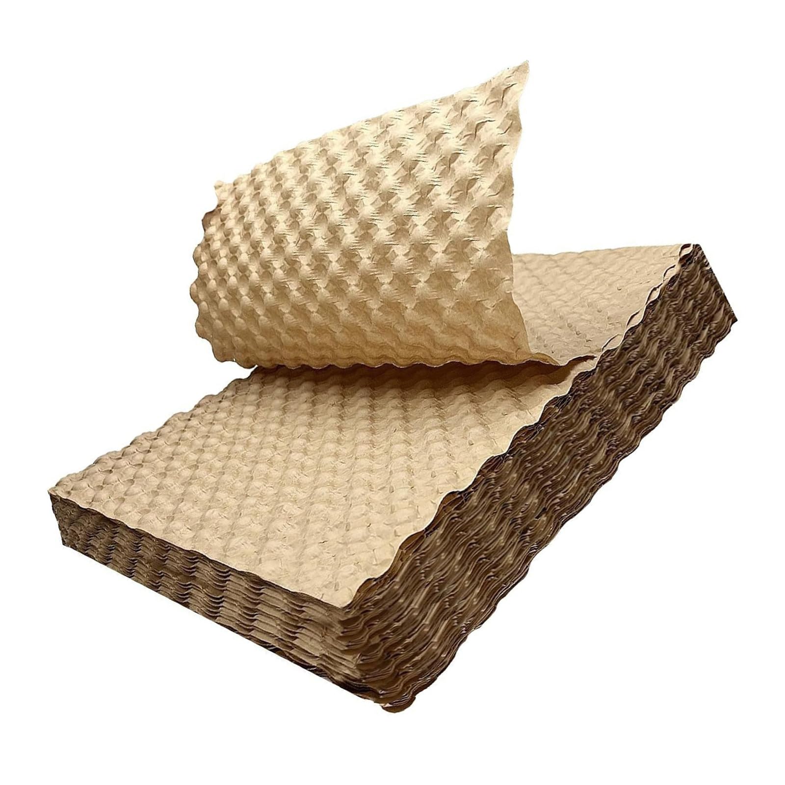 100 piezas de espuma reciclable de burbujas de papel, móviles, frágiles