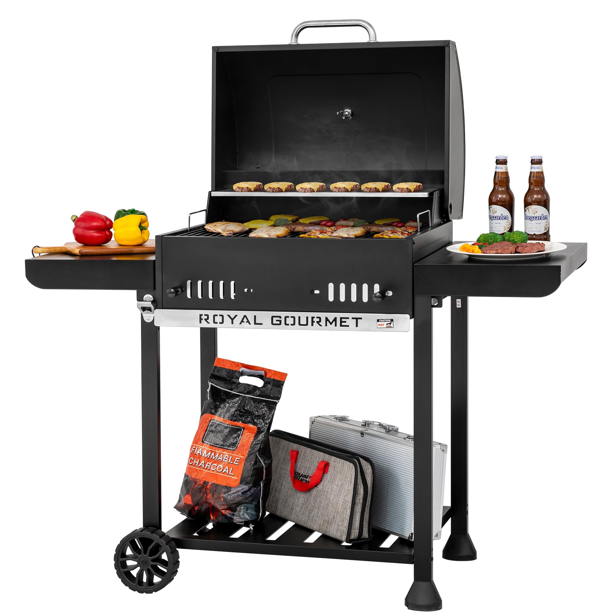 Grills House 24-Inch Charcoal Grill