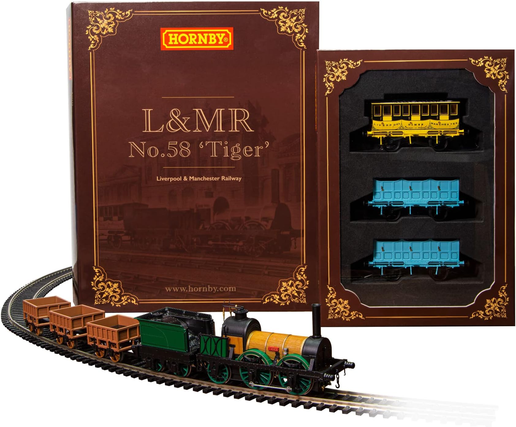 Hornby L&MR No. 58, ‘Tiger’ Train Pack - Era 1