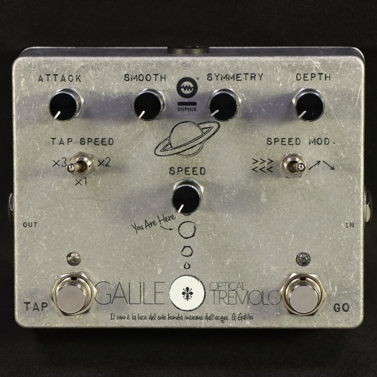 Dophix Galileo Optical Tremolo ハンドメイド DOPHIX Galileo Optical Tremolo トレモロ ギターエフェクター