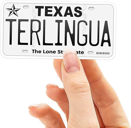 Miniatura 34 de Calcomanías de matrícula de Texas – 15 opciones de TX City – Adhesivo de parachoques de Texas para automóvil – Houston Austin Dallas San Antonio