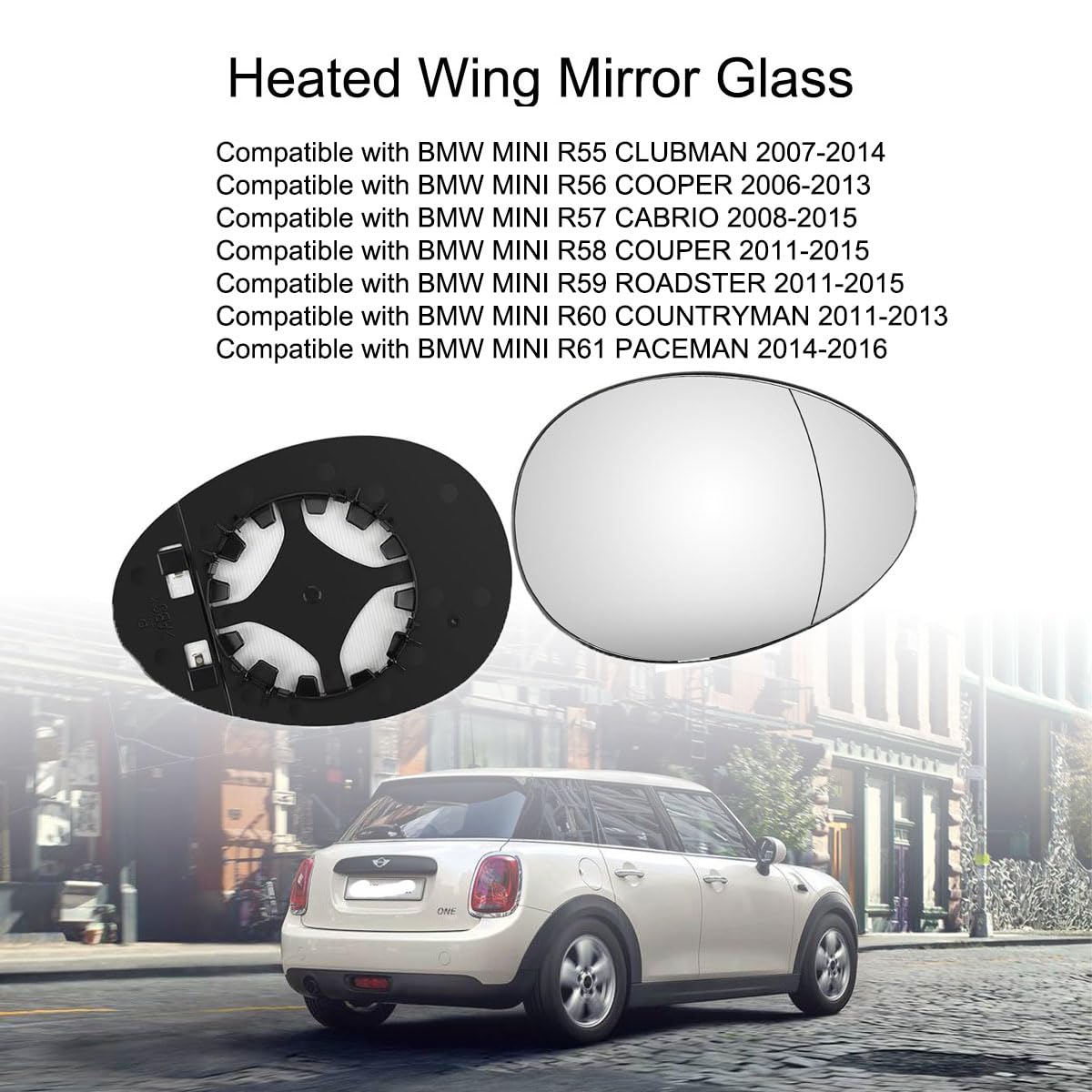 Specchietto Retrovisore Sinistro Riscaldabile Per Audi A6 (4G) 2011-2018 - Vetro Sostitutivo - Foto 6