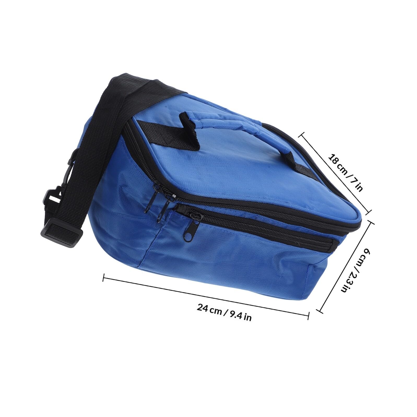 Bolsa Térmica para Almuerzo Portátil 12v Aislamiento de Tela Oxford y Aluminio, Adecuado para Camping y Oficina, Mantiene la Comida Caliente y Conservada