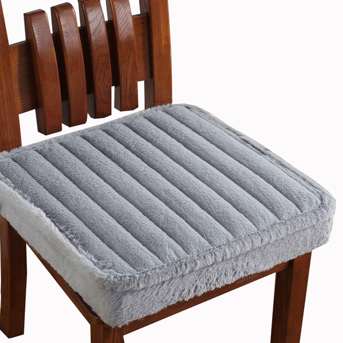 uyeoco Thicked Booster Cushion for Armchair,8cm/5cm/3cm Non-slip Chair Seat Pads Cushions Soft Booster Pads for Garden Dining Office Home(Q1,45X45X8CM)